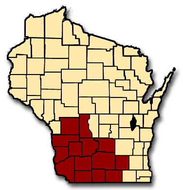 Wisconsin counties where we insure.